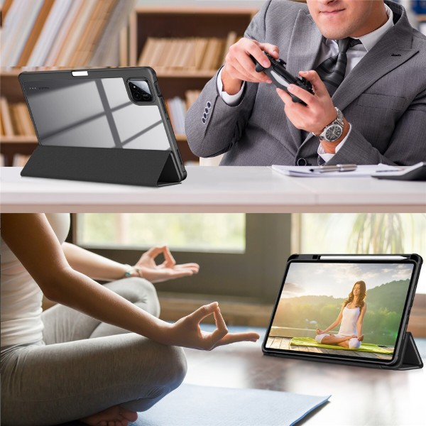 Фото - Чехол для планшета BeCover Soft Edge TPU с креплением for Xiaomi Pad 7/7 Pro 11.2" Black (715538)